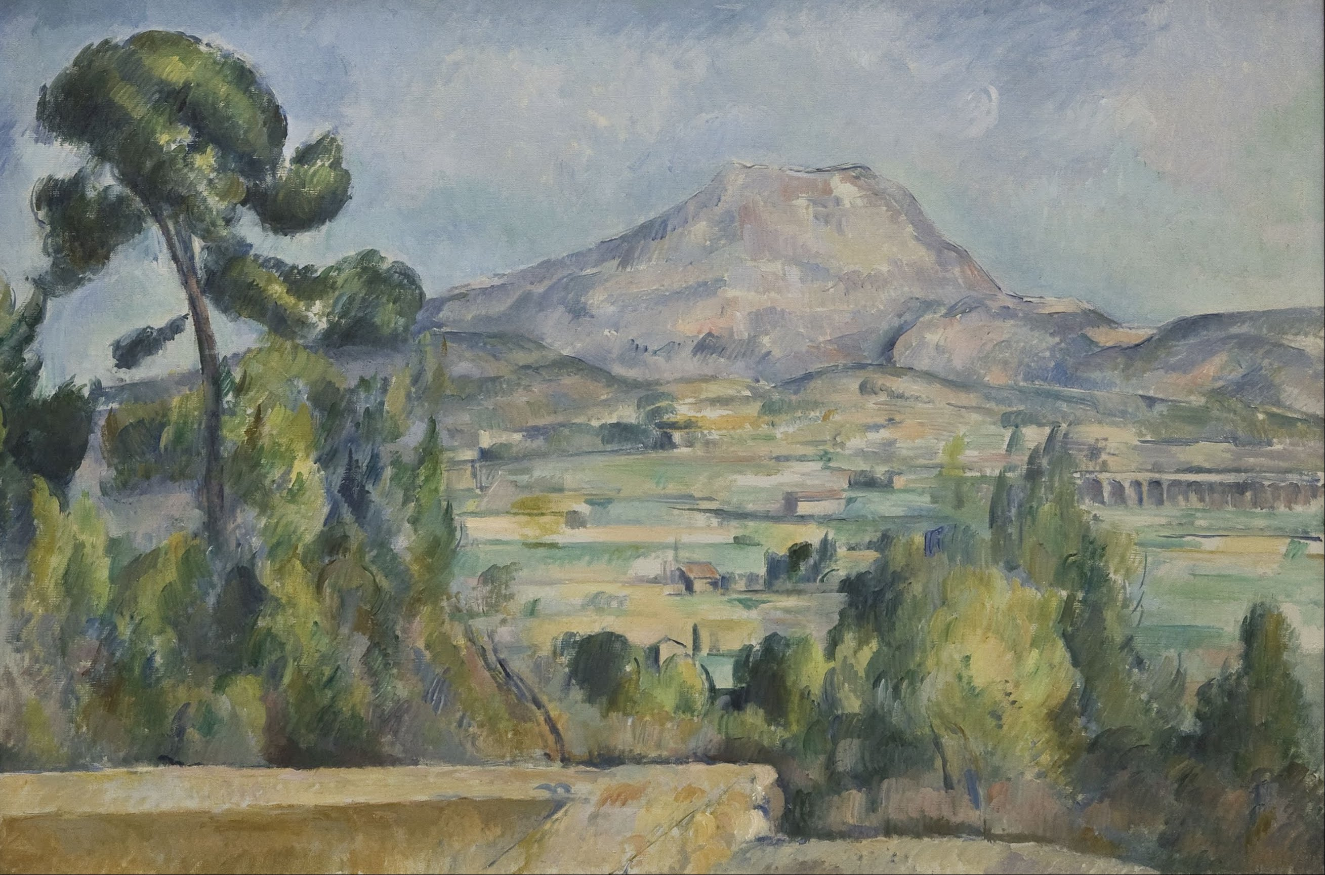 Montagne Sainte-Victoire par Paul Cézanne